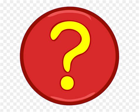 Yellow Question Mark Inside Red Circle Clip Art Question Mark Clip