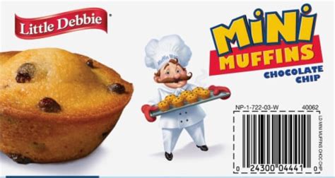 Little Debbie® Chocolate Chip Mini Muffins 5 Ct 1 69 Oz Kroger