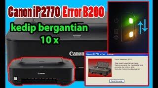 Solusi untuk Kesalahan Printer Canon IP2770 yang Berkedip 3 Kali