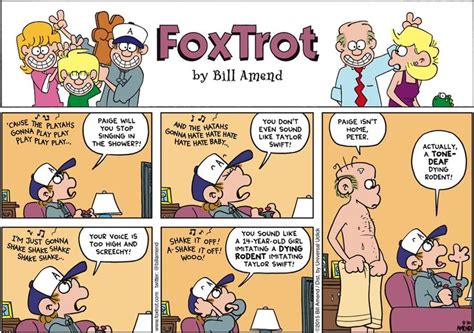 Foxtrot By Bill Amend For August Comic Strips Comics Comic Books