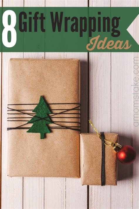 Unique Gift Wrapping Ideas A Mom S Take
