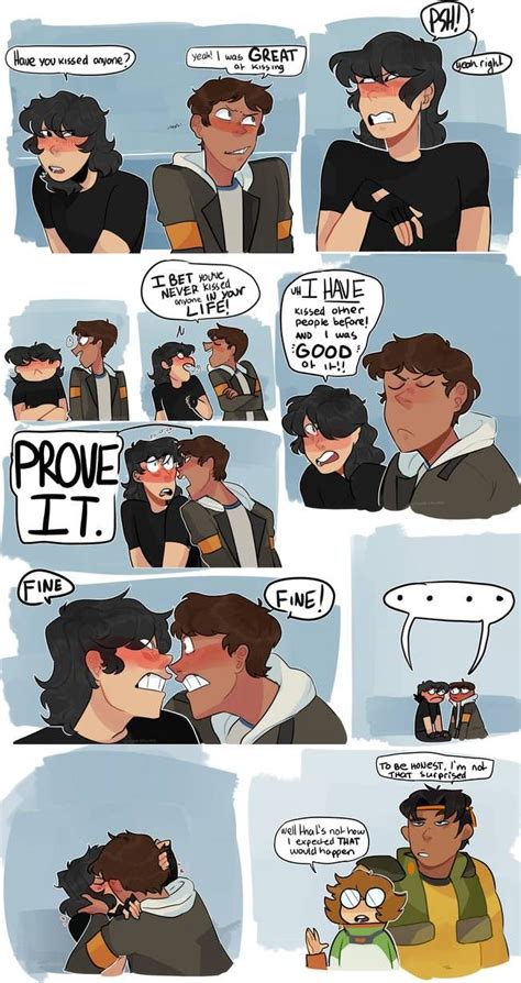 [klance Voltron] Have You Kissed Anyone By Kitsunezakuro Voltron Klance Klance Memes De Voltron
