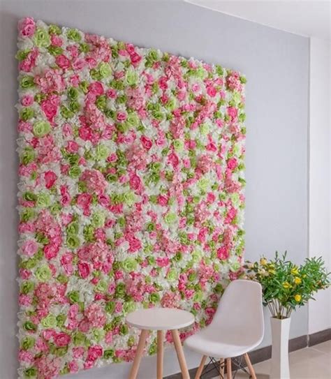 Artifical Silk Rose Hydrangea Flower Walls Wedding Backdrops Etsy
