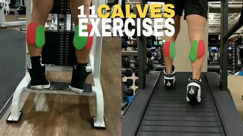 The Best 11 Exercises To Build Bigger Calves Youtube