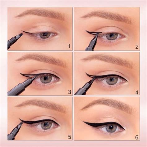 How To Apply Liquid Eyeliner A Step By Step Tutorial Winged
