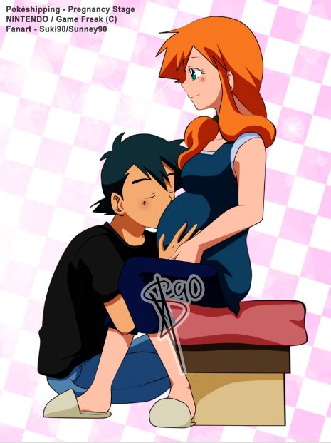 pokeshipping ash and misty pokemon ash and misty anime pregnant