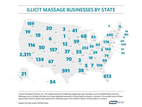 Across The Us Many Illicit Massage Parlors Avoid Police Detection