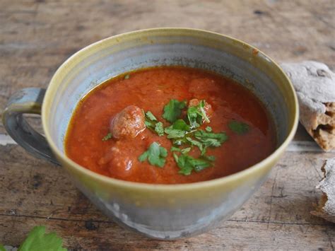 Gezonde Tomatensoep Met Balletjes One Hand In My Pocket Tomatensoep