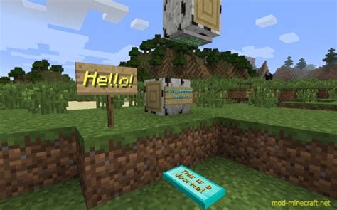 Moarsigns Mod For Minecraft 11221102 Minecraft Mods Pc