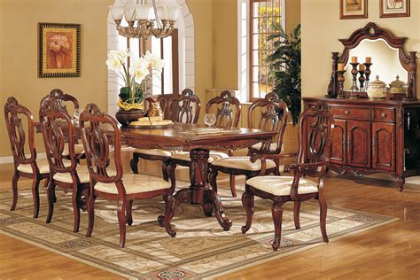 Dining Room Table Sets For 8 Proper Dining Room Table Dimensions For