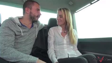 Stupid Blonde Cheated And Fucked In Car With Huge Cumshot Sex Video