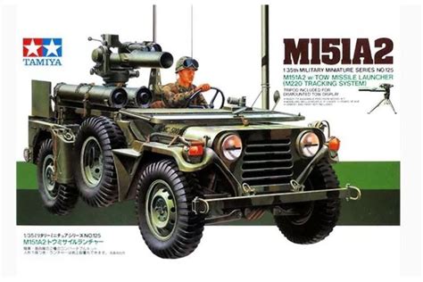 Tamiya 35125 135 M151a2 Missile Launcher M220 Tracking System Bay