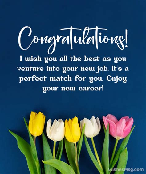 180 Best Wishes For New Job Congratulations Messages