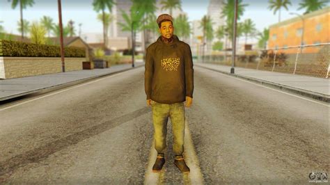 New Grove Street Family Skin V For GTA San Andreas