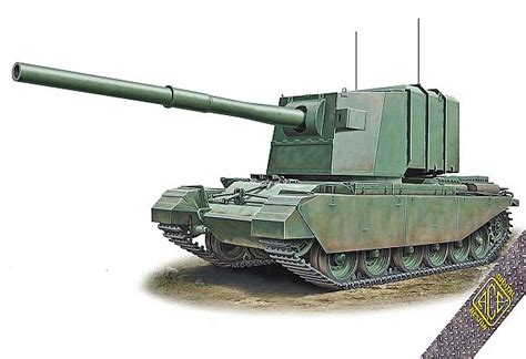 Modelsua Artillery 172 Fv 4005 Stage Ii 183mm Tank Destroyer Js