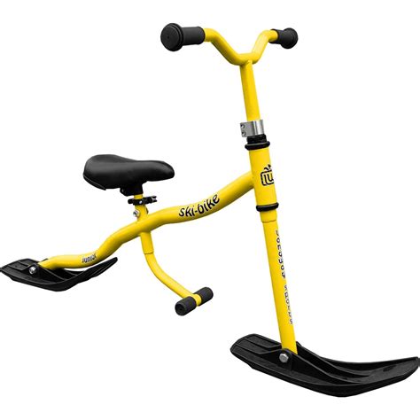 Longways Snow Ski Scooter Bike Yellow Uk