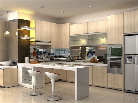 Foto kitchen set minimalis warna kuning parellel interior dapur dapur kabinet dapur. Harga & 70 Model Gambar Kitchen Set Minimalis ...
