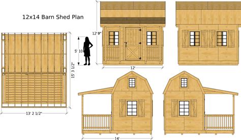 Barn Shed Plan 3‑sizes Barns Sheds Small Shed Plans Diy Shed Plans