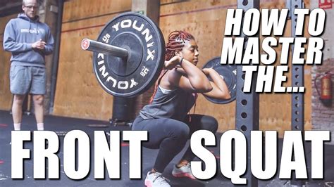 Front Squat Crossfit Tutorial Drills And Exercises To Increase