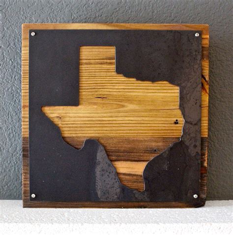Buy Custom Metal Texas Wall Decor Made To Order From Callum East