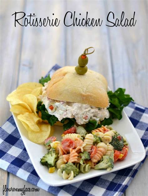Here are five recipes to get you started. Rotisserie Chicken Salad-Flour On My Face
