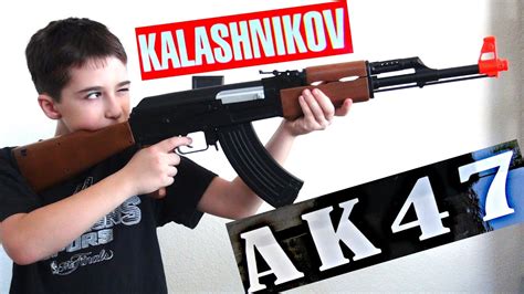 Kalashnikov Ak 47 Fps 177 Electric Airsoft With Robert Andre Youtube