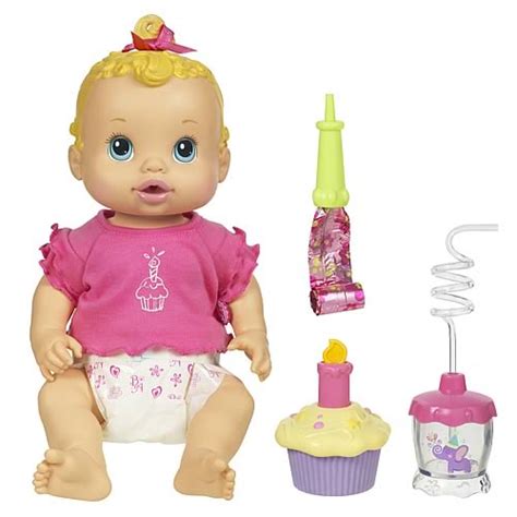 Baby Alive Birthday Sip And Slurp Doll Caucasian Hasbro Baby Alive