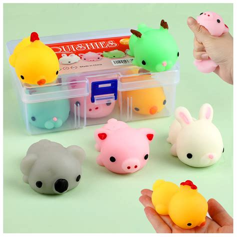 Buy Squishies Squishy Toy 5pcs Medium Size 3inch Party Favors For Kids