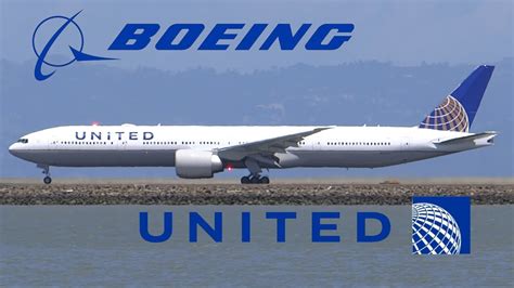 Hd United Airlines Boeing 777 322er N59034 Takeoff From San Francisco