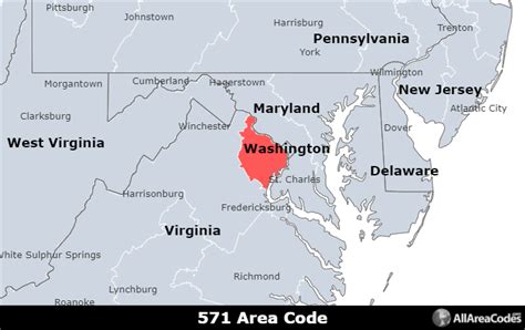 571 Area Code Location Map Time Zone And Phone Lookup