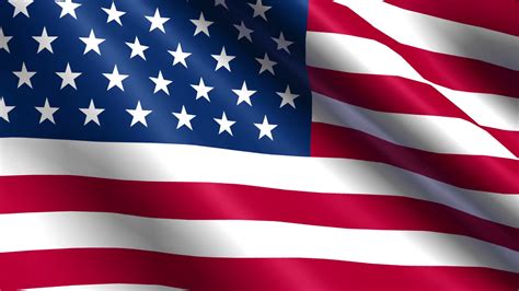 Seamless Usa Flag Waving In Wind With Highly Stock Motion Graphics Sbv