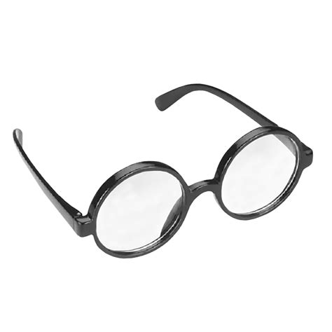 Adult Round Black Eye Glasses Eyes Nerd Nerdy Geek Costume Harry Brainy Potter Ebay