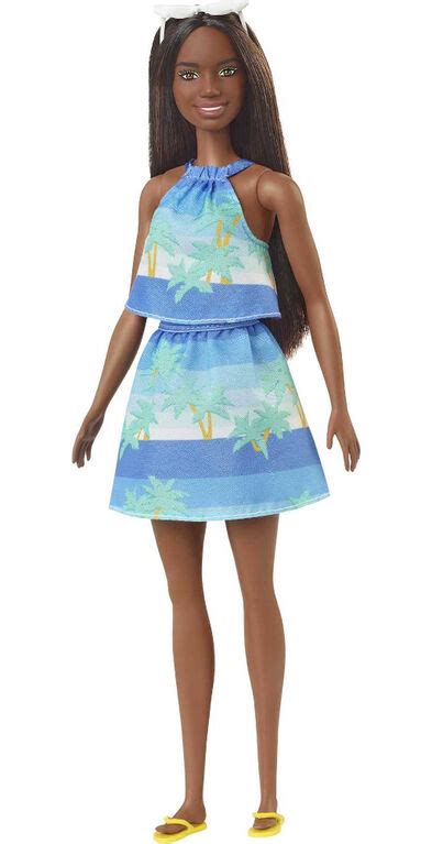 Barbie Loves The Ocean Beach Themed Doll 11 5 Inch Brunette Made From Recycled Plastics