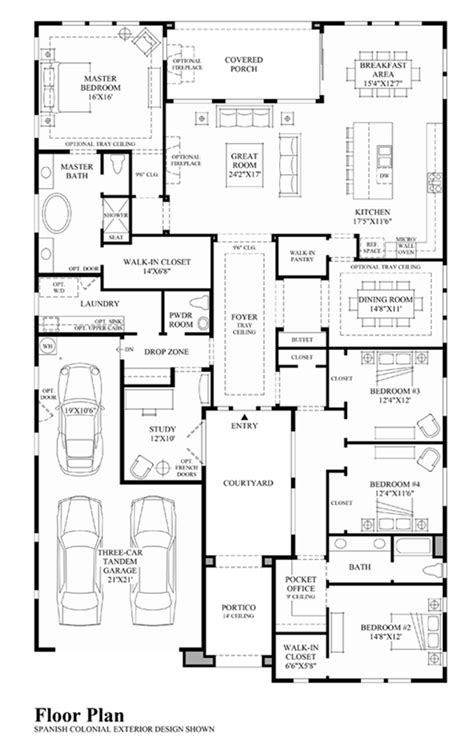 How many floor plans does shaw homes have? Toll Brothers at Avian Meadows | The Escena Home Design