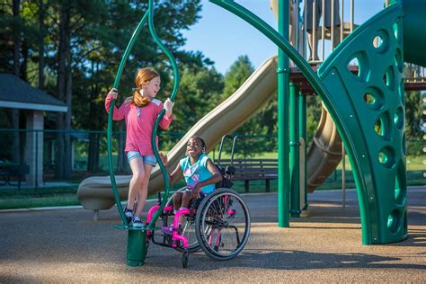 Inclusive Handicap Accessible Playground Equipment Bliss Products And Services Commercial