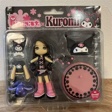 Sanrio My Melody Kuromi Big Figure Set With Trading Card From Japan