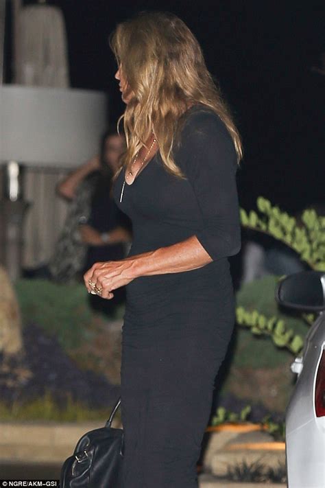 Caitlyn Jenner Flaunts Her Cleavage In Sexy Lbd For Dinner In Malibu