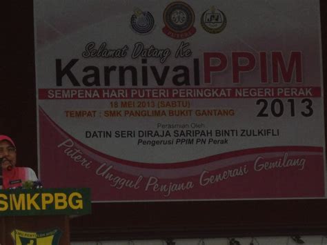 Sekolah menengah kebangsaan panglima bukit gantang atau nama ringkasnya smk panglima bukit gantang, merupakan sebuah sekolah yang terletak di jalan sekolah, parit buntar, perak. SK MARIAN CONVENT, IPOH: Karnival PPIM Sempena Hari Puteri ...