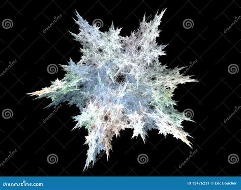 Fractal Ice Stock Image Image 13476231