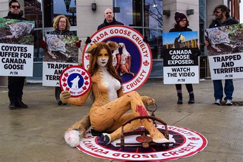 Photos From Jack Daniel S To Canada Goose Peta Protests To Save Lives Peta