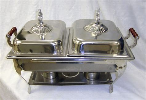 Half or Full Chafer/Chafing Dish Rental | Sterno Catering ...