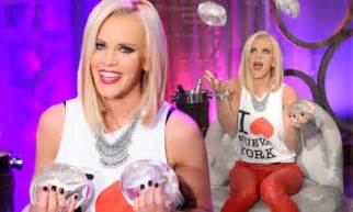 Jenny Mccarthy Juggles A Set Of Silicone Breast Implants As She