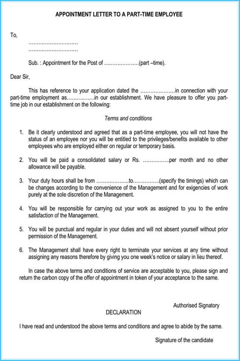 You can write appointment letters in these situations in the sections above, we have already discussed the role of appointment letters in making a job offer. Temporary Appointment Letter - (8+ Sample Letters and ...