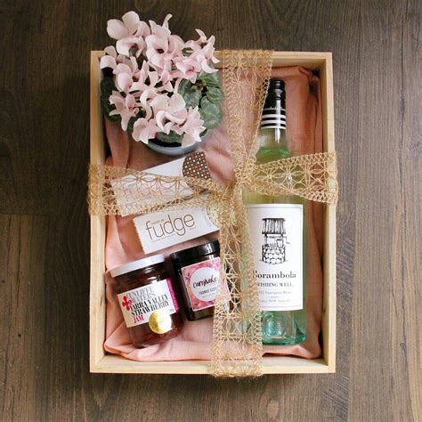 Because we don't do baskets! Thoughtfully curated gift crate for women featuring a live ...