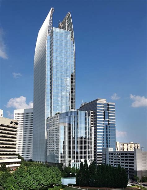 1180 Peachtree Commonly Known As The Symphony Tower Is A 41 Story