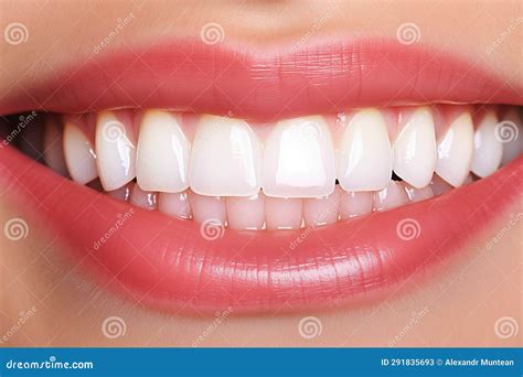Beautiful Female Smile Dental Care Dentistry Concept Stock Illustration Illustration Of