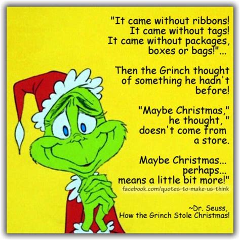 Christmas Has Become So Commercialized I Guess The Grinch Had It Right