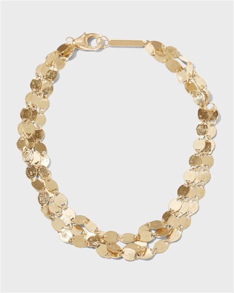 LANA 14k Gold Large Nude Chain Bracelet Neiman Marcus