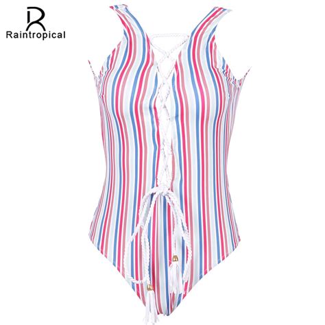 Raintropical 2019 New Swimsuit Women Swimwear One Piece Bathing Suits Brazilian Bathing Monokini