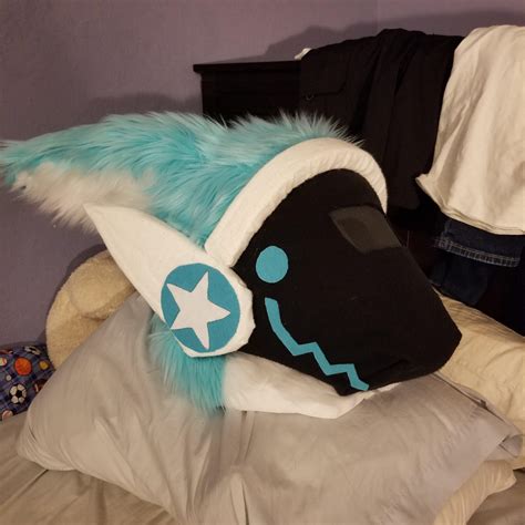 I Made My First Protogen Fursuit Head This Was A Really Fun Project